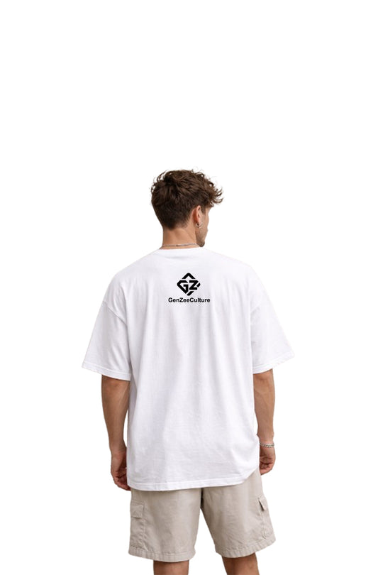 GenZeeculture Bloom Your Dream Oversized T-Shirt