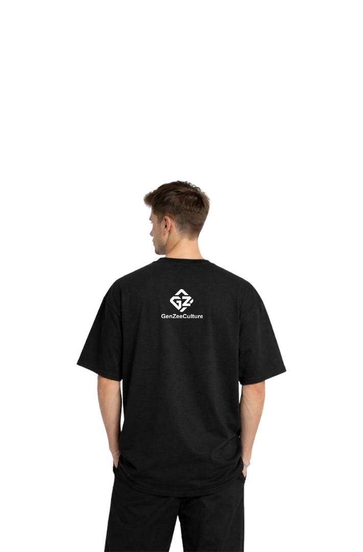 Anime Culture Graphic T-Shirt – Teal Blue