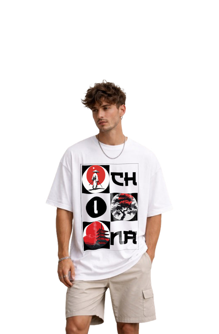 Urban Graphic Street T-Shirt – White Edition