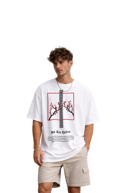 Gen Zee Culture Sakura Frame Tee – Magenta